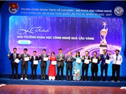 10 tài năng trẻ nhận giải thưởng KH&CN Quả cầu vàng 